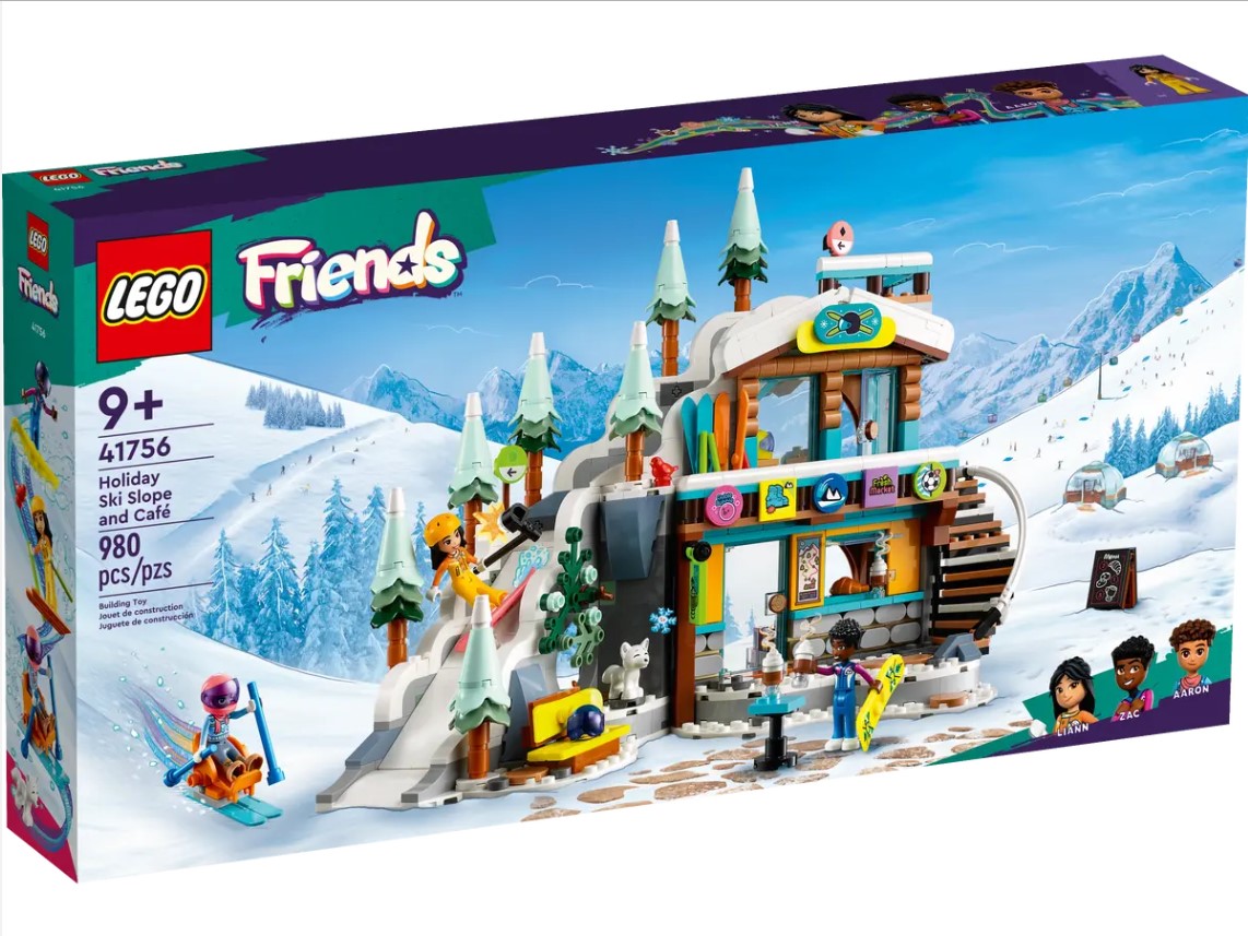 FRIENDS -  HOLIDAY SKI SLOPE AND CAFÉ (980 PIECES) 41756