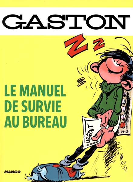 Gaston Lagaffe Le Manuel De Survie Au Bureau Reference Books Humor