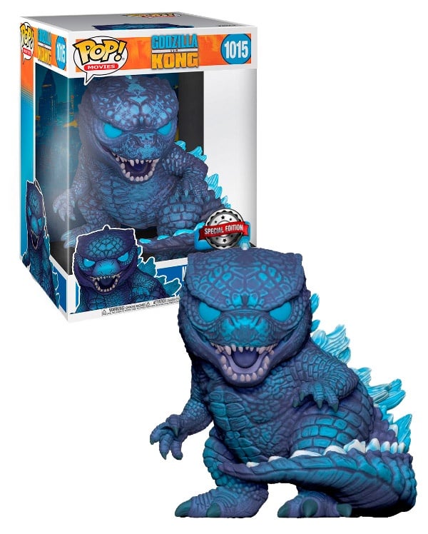 Godzilla Vs Kong Pop Vinyl Figure Of Neon City Godzilla 10 Inch 1015