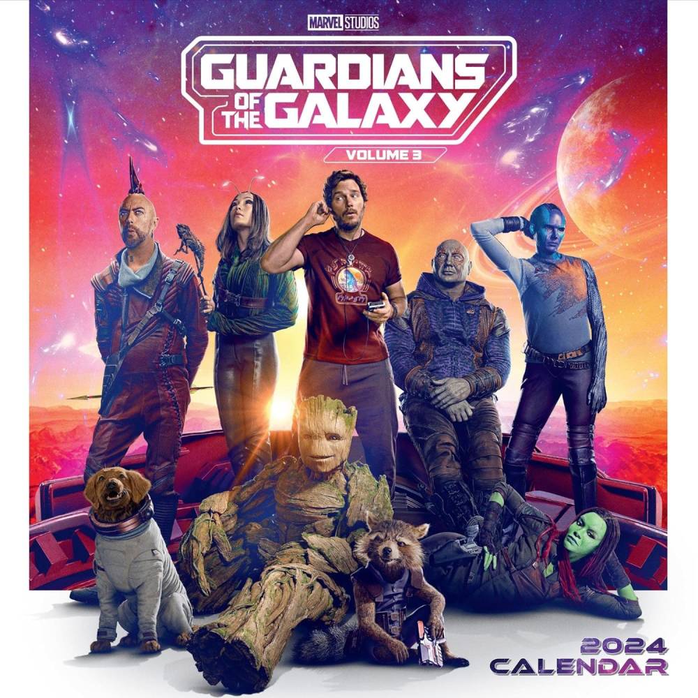 GUARDIANS OF THE GALAXY OFFICIAL 2024 CALENDAR