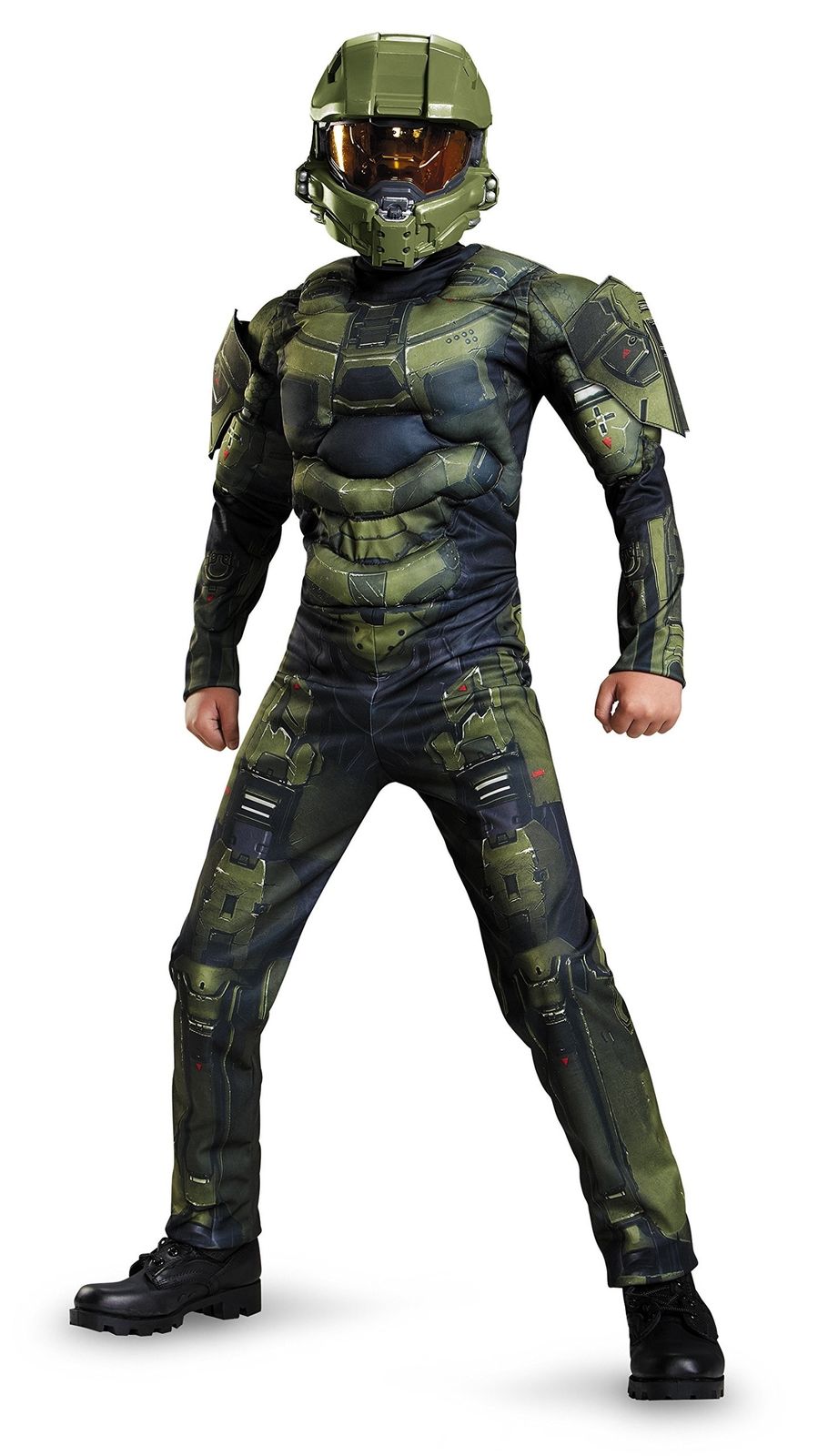 HALO -  MUSCLE MASTER CHIEF COSTUME (TEEN - X-LARGE 14-16)