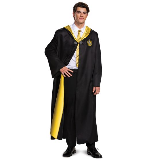 HARRY POTTER -  HUFFLEPUFF ROBE DELUXE (ADULT)