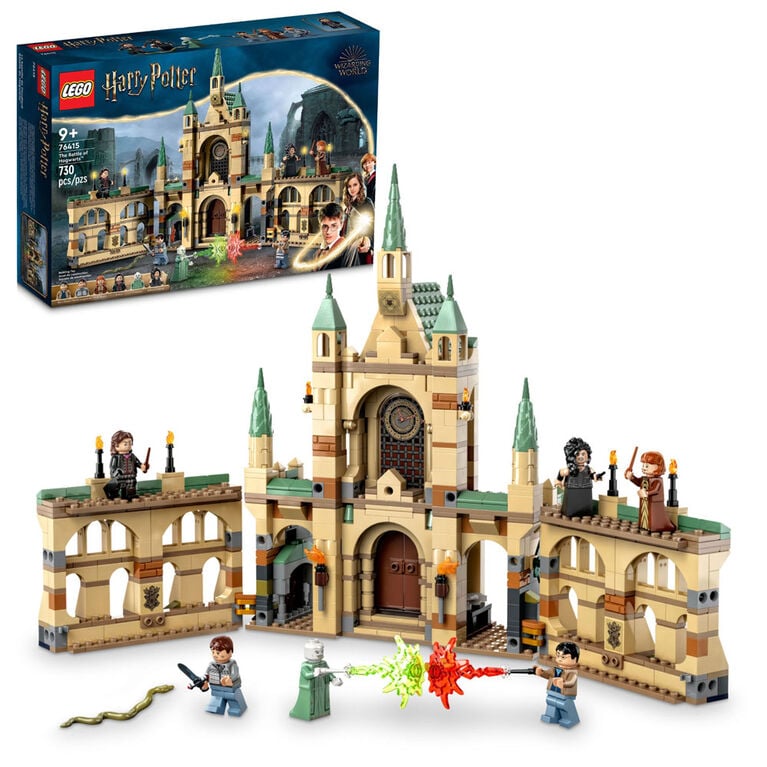 HARRY POTTER -  THE BATTLE OF HOGWARTS (730 PIECES) 76415