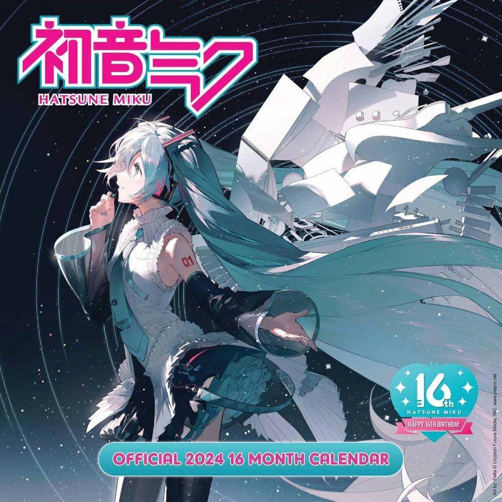 HATSUNE MIKU OFFICIAL 2024 CALENDAR