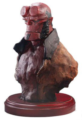 ■ボウエン BOWEN【ヘルボーイ Museum Style】バストスタチュー Amazon.co.jp: ボウエン BOWENヘルボーイ HELLBOY Museum Style