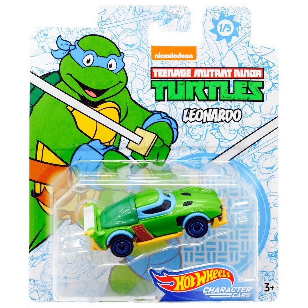 HOT WHEELS - LEORNADO (1/5) - TEENAGE MUTANT NINJA TURTLES / CARS / 1/64