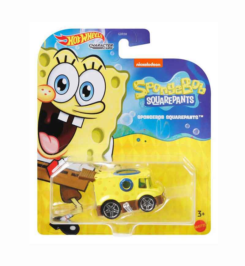 HOT WHEELS - SPONGEBOB SQUAREPANTS - SPONGEBOB SQUAREPANTS / CARS / 1/64