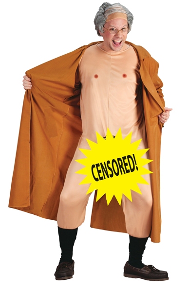 Humoristic - the flasher costume (adult - one size). 