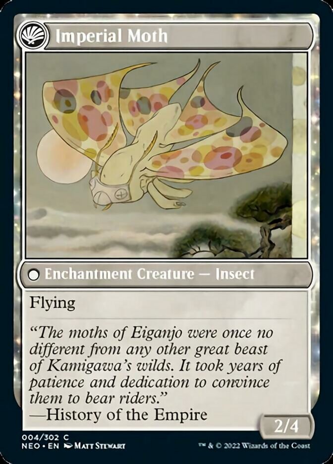 Kamigawa: Neon Dynasty -  Befriending the Moths // Imperial Moth