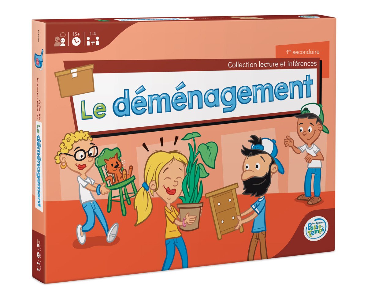 LE DÉMÉNAGEMENT (FRENCH) - COLLECTION LECTURE ET INFÉRENCES