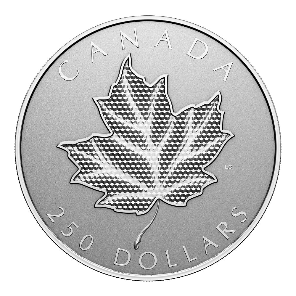 MAPLE LEAVES PULSATING MAPLE LEAF 2024 CANADIAN COINS