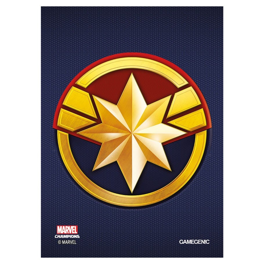 MARVEL CHAMPIONS THE CARD GAME CAPTAIN MARVEL SLEEVES