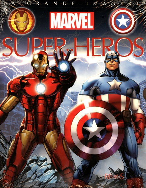 Marvel Coffret Super Heroes Marvel Captain America Iron Man 4 Grande Imagerie Des Super Heros La Box Sets