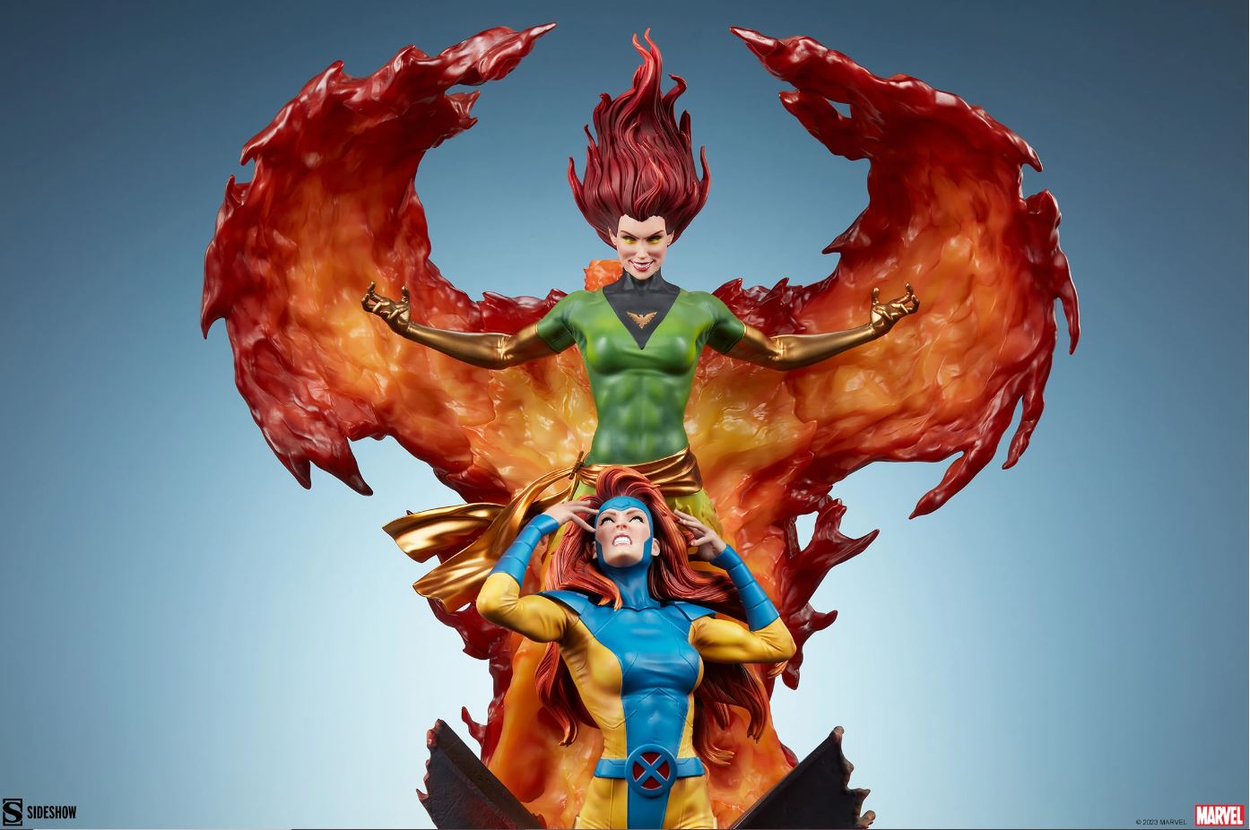 MARVEL -  PHOENIX AND JEAN GREY FIGURE -  SIDESHOW COLLECTIBLES