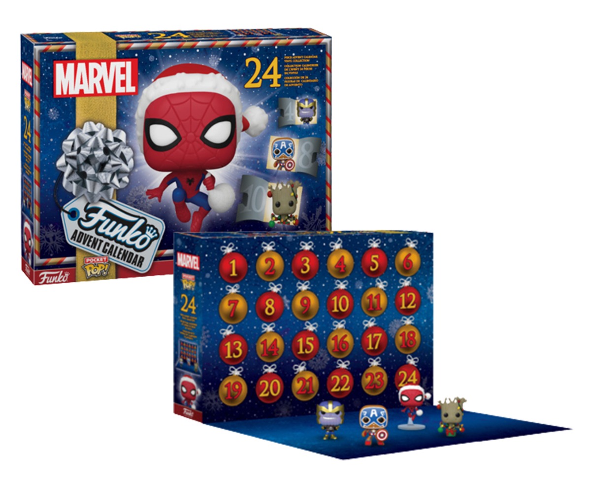 marvel pop advent calendar uk