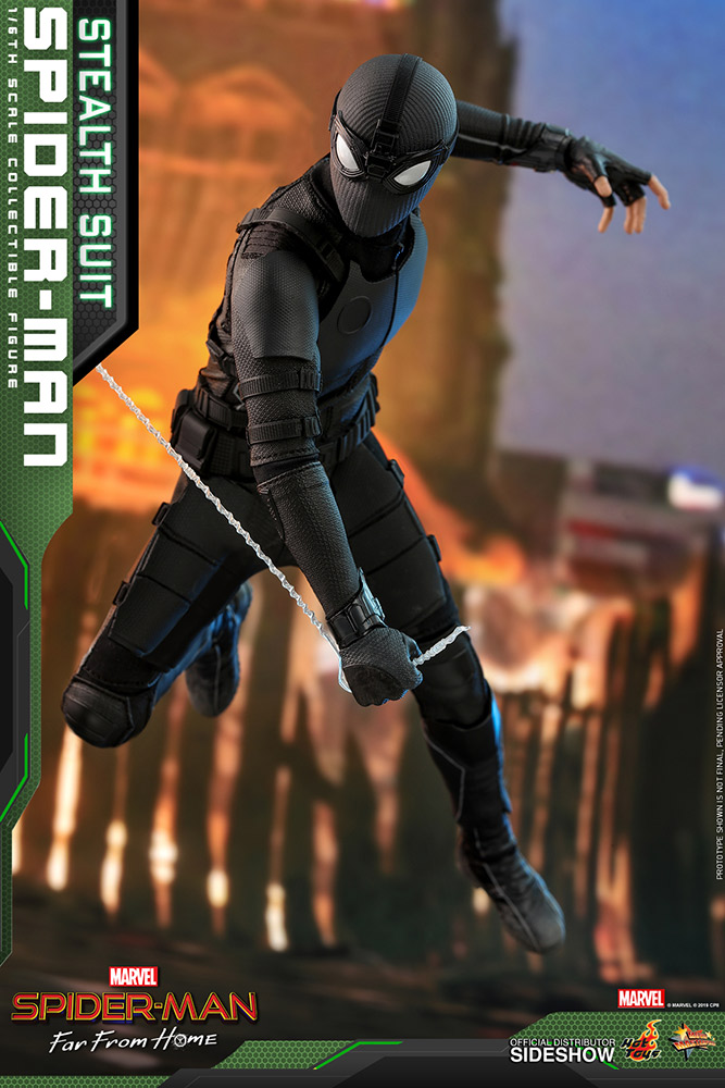 MARVEL - SPIDER-MAN (STEALTH SUIT) SIXTH SCALE FIGURE - HOT TOYS