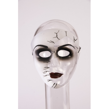 MASQUERADE MASK - BROKEN DOLL MASK / ACCESSORIES / MASKS