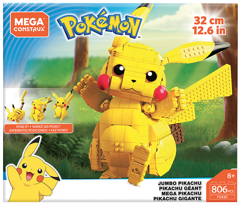pokemon mega construx pikachu