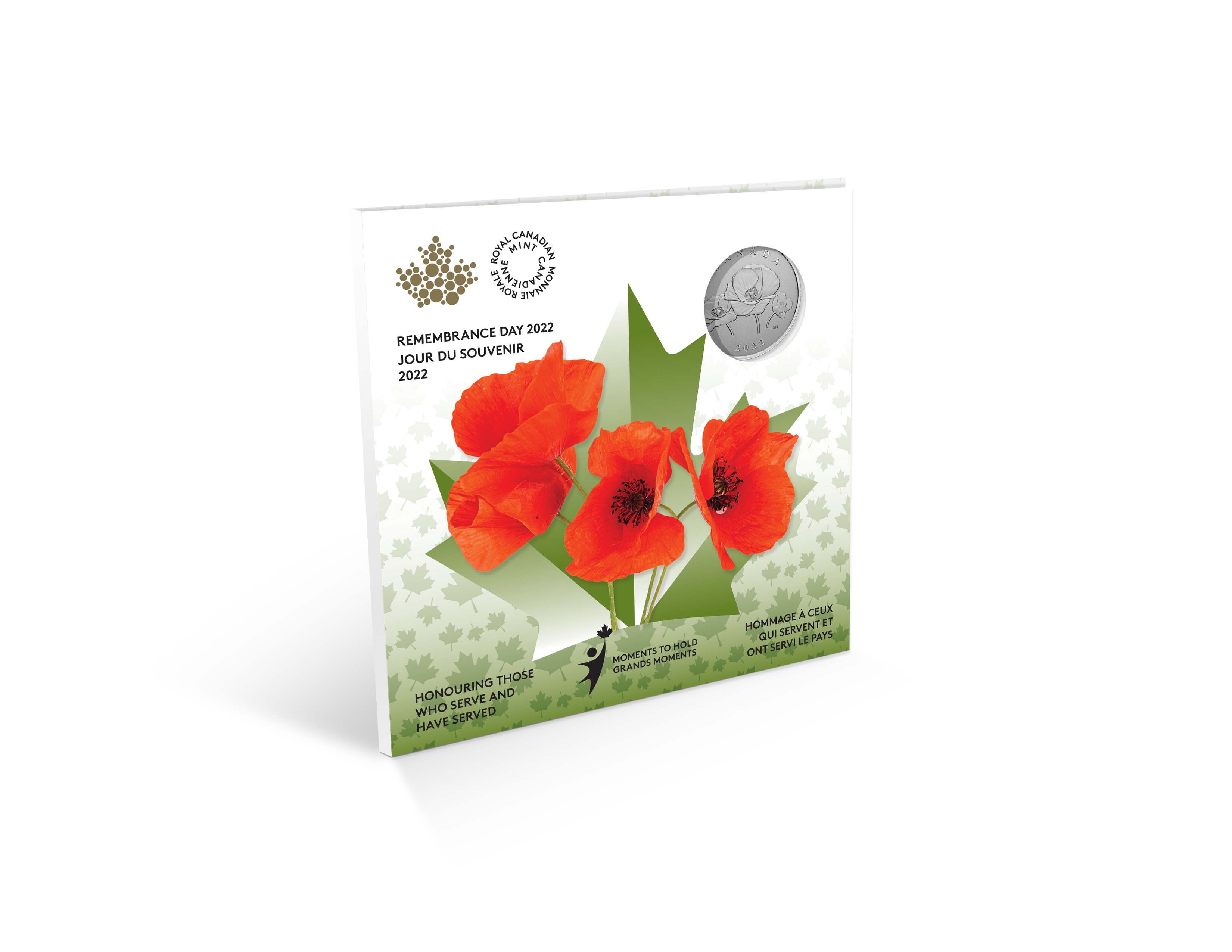 MOMENTS TO HOLD (2022) -  REMEMBRANCE DAY -  2022 CANADIAN COINS 03