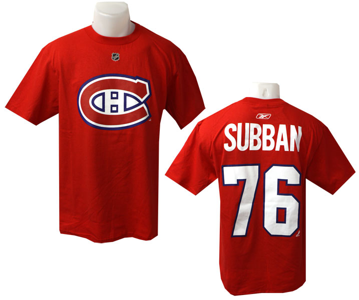 MONTREAL CANADIENS - RED P.K. SUBBAN 