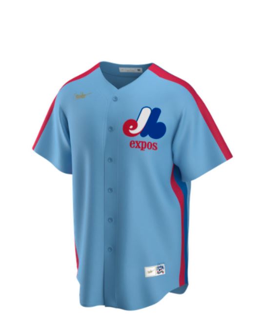 MONTREAL EXPOS -  EXPO COOP T-SHIRT - BLUE