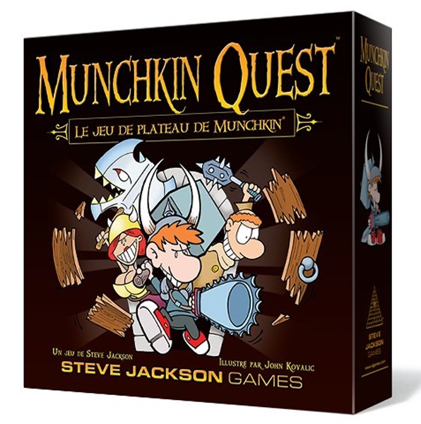 Munchkin Quest 2: Looking for Trouble by Steve Jackson: FRENCH