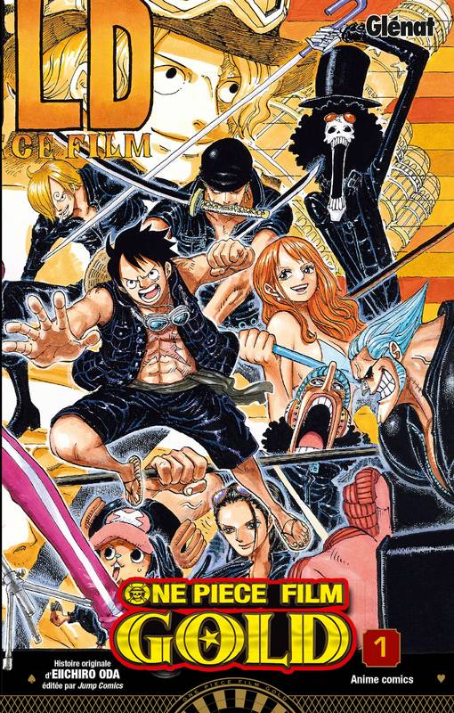 One Piece Anime Comics Du Film V F Couleur 01 Gold Comics In French Shonen