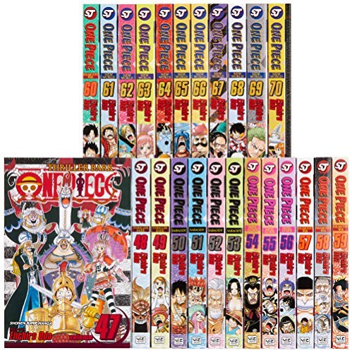 One Piece Box Set 3: Thriller Bark to New World: Volumes 47-70 with Premium  (3) (One Piece Box Sets)