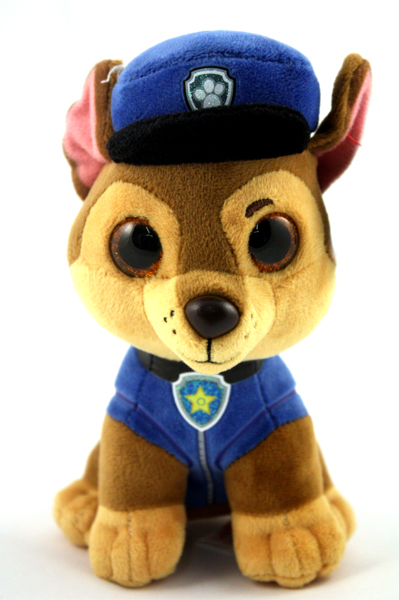 paw patrol chase beanie boo