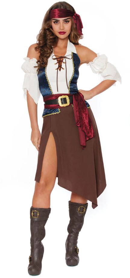 PIRATES - ROGUE PIRATE WENCH COSTUME (ADULT)