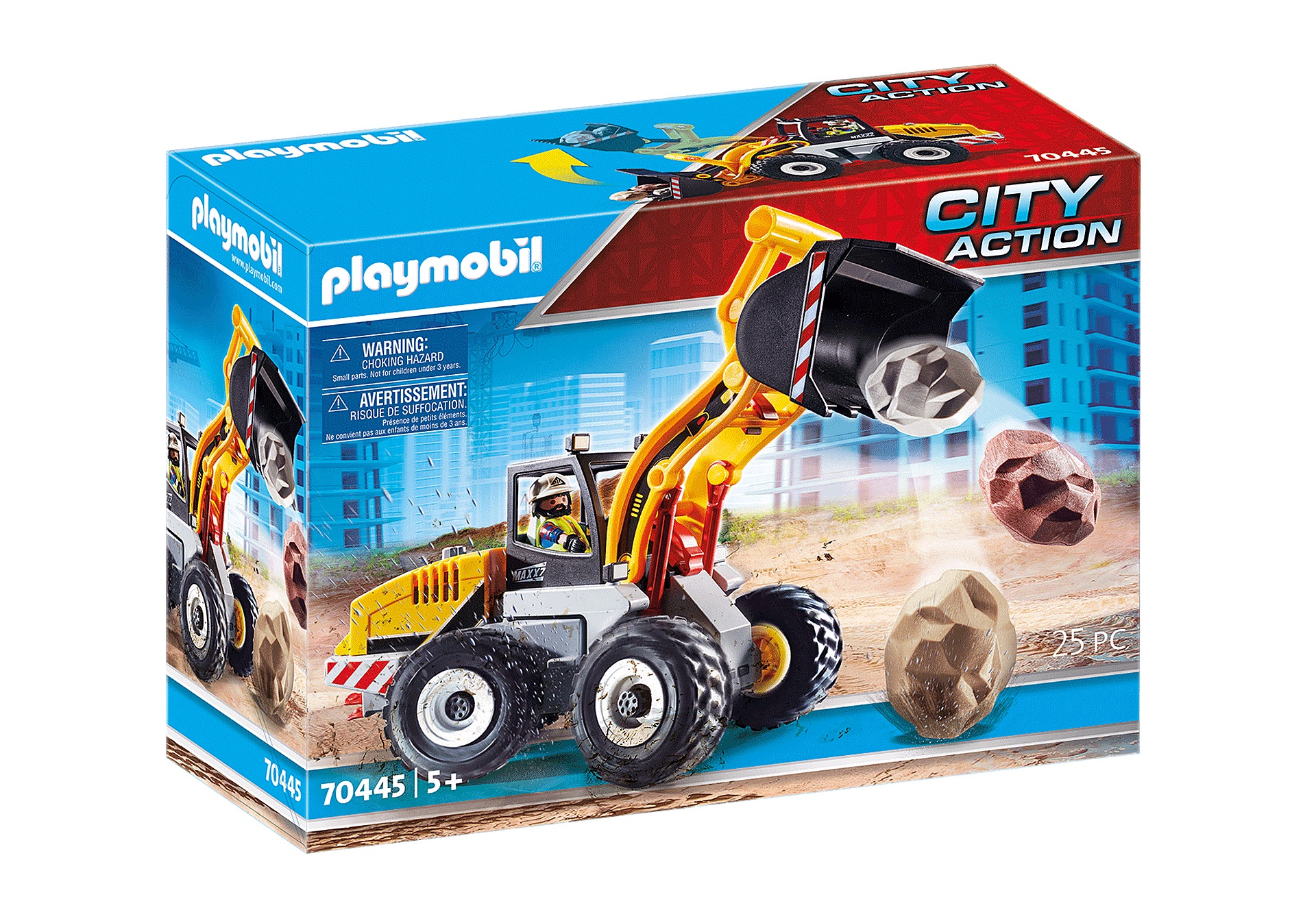 Mini-pelleteuse PLAYMOBIL City Action La Construction