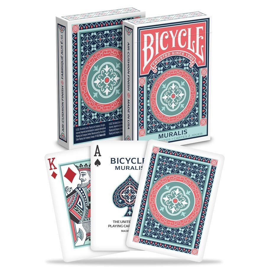 POKER SIZE PLAYING CARDS -  BICYCLE - MURALIS