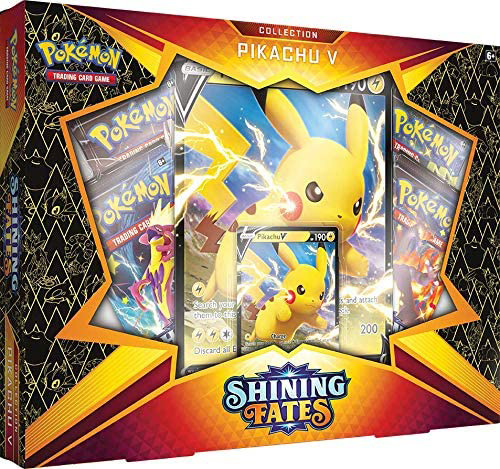 POKÃMON - PIKACHU V BOX (ENGLISH) - SHINING FATES / POKÃMON / TIN BOX
