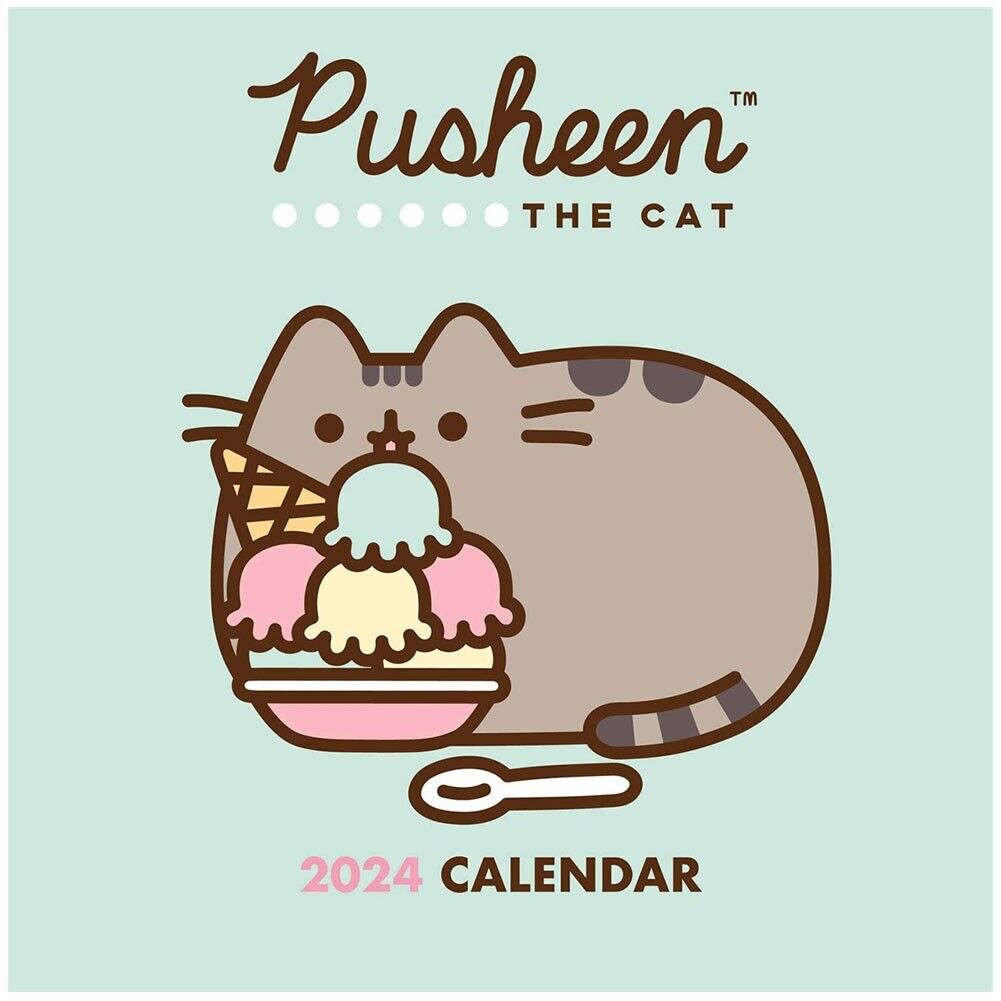 PUSHEEN OFFICIAL 2024 CALENDAR