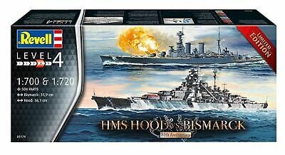 SHIP - HMS HOOD VS BISMARCK 1/700 AND 1/72 (CHALLENGING) / MODEL KITS ...