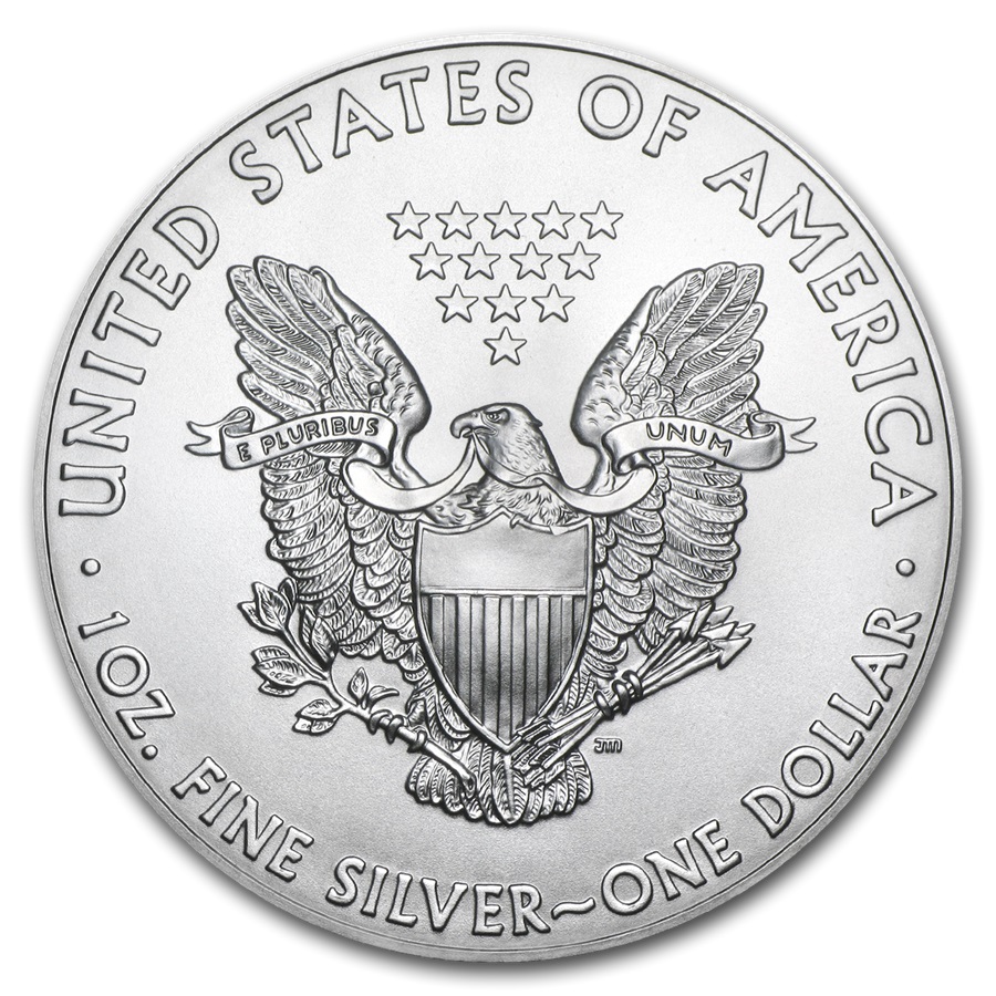 SILVER EAGLES -  ONE OUNCE FINE SILVER COIN -  2020 UNITED STATES COINS