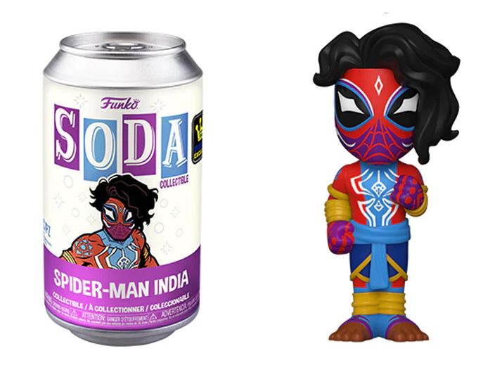 SODA VINYL FIGURE OF SPIDER-MAN INDIA (4 INCH) -  FUNKO SODA