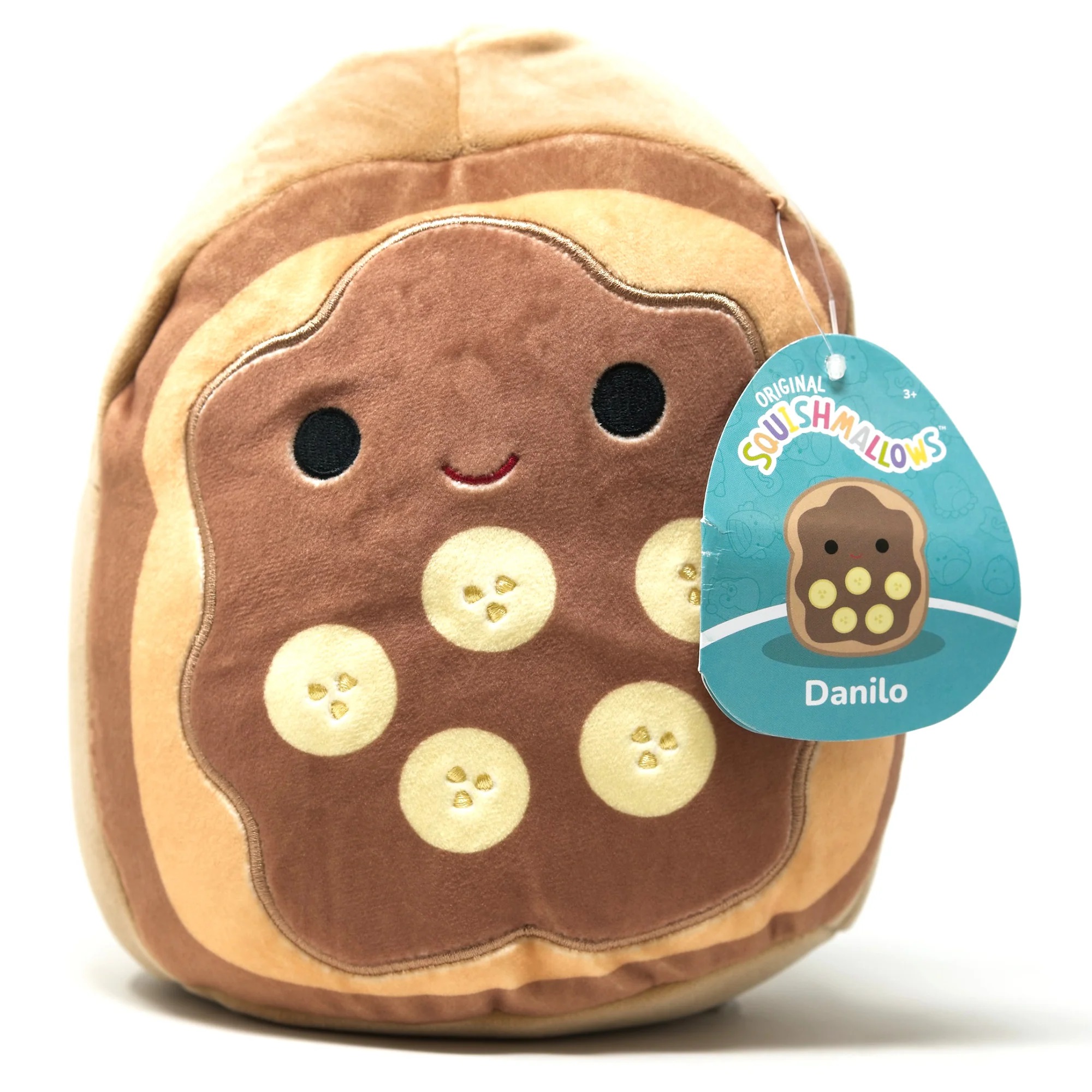 SQUISHMALLOWS - DANILO THE CHOCOLATE BANANA TOAST PLUSH (5 ...