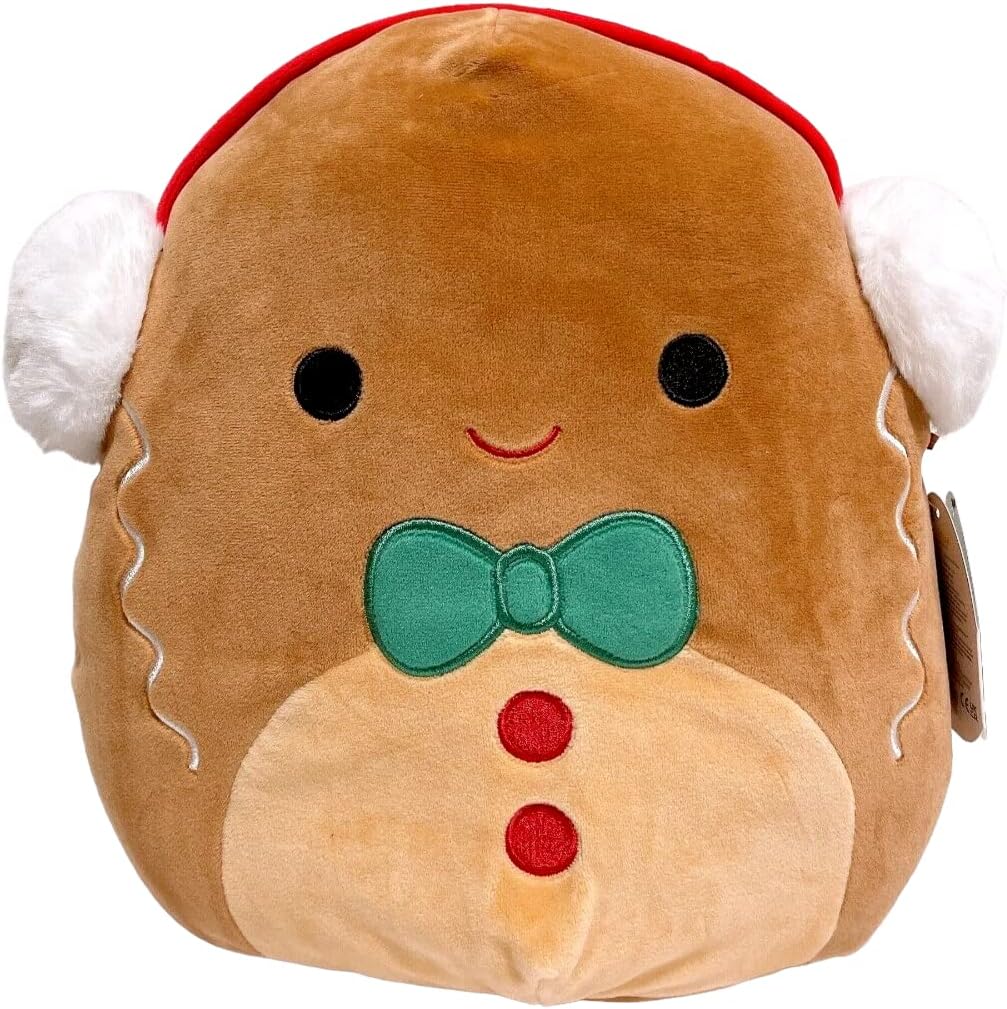 8 Jordan Gingerbread Holiday Squishmallow - Kellytoy