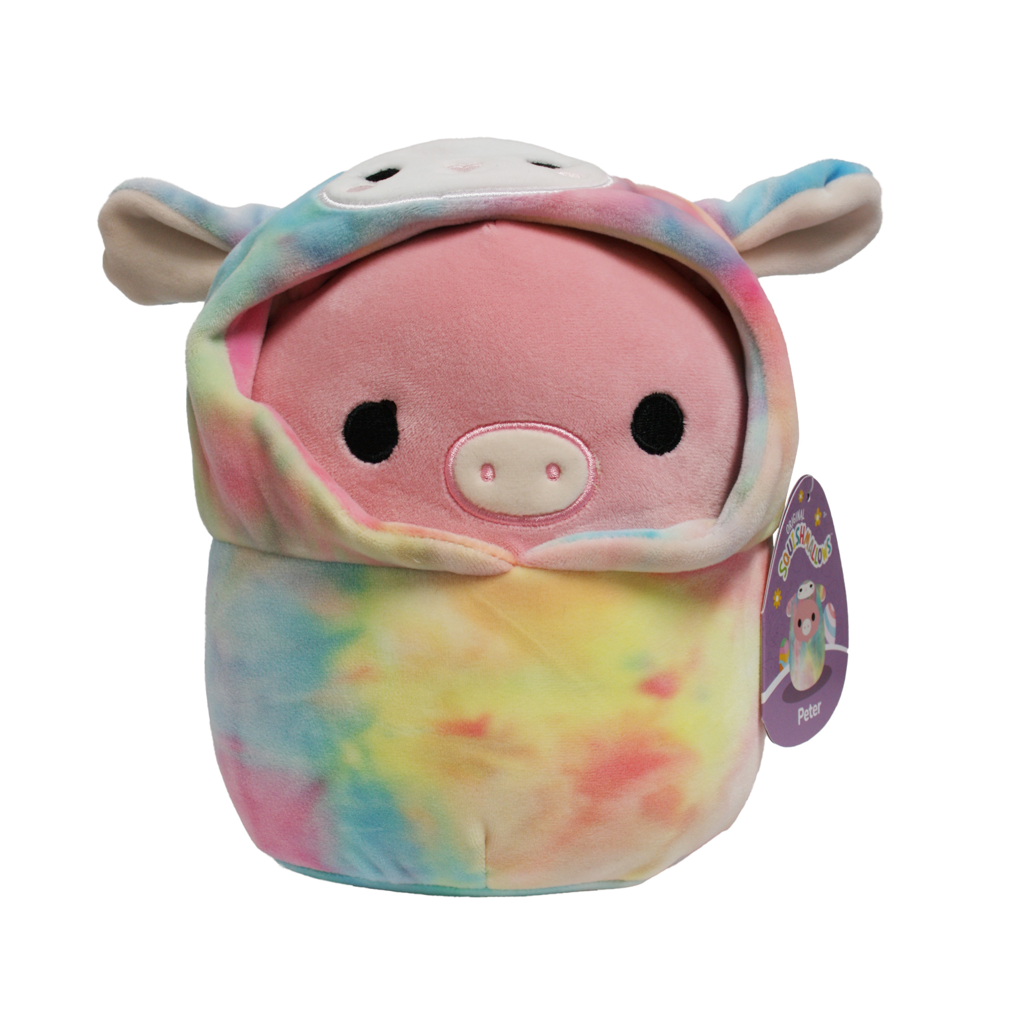 SQUISHMALLOWS - PETER THE PIG IN LAMB COSTUME PLUSH (8) - EASTER SQUAD