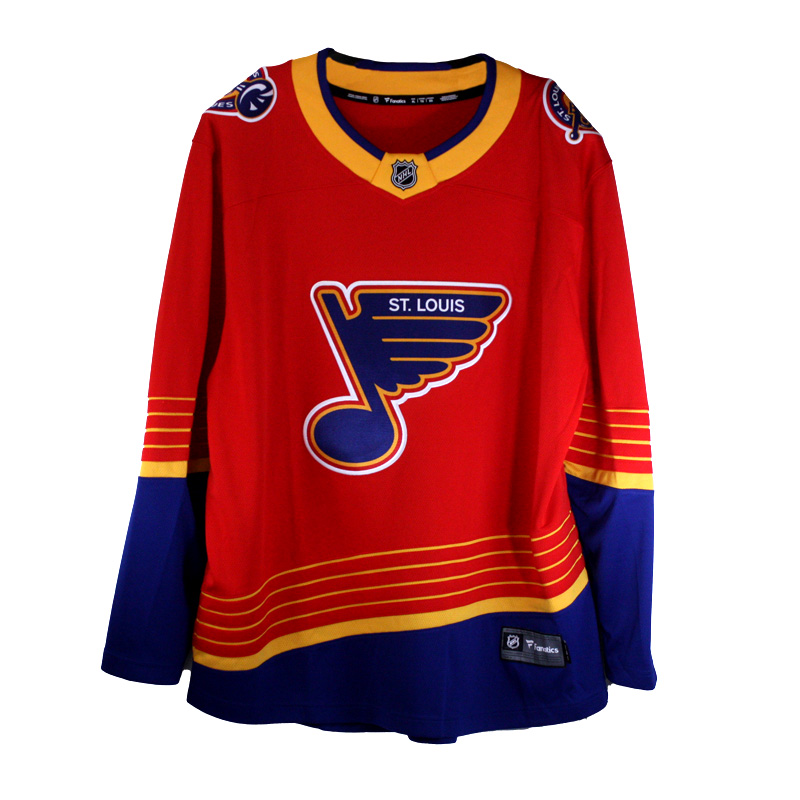 st louis blues red jersey