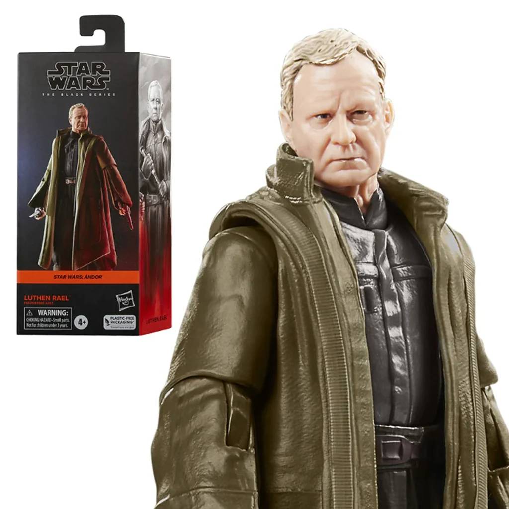 STAR WARS LUTHEN RAEL ACTION FIGURE THE BLACK SERIES