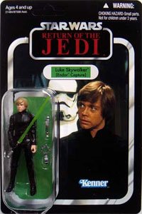 STAR WARS -  RETURN OF THE JEDI - LUKE SKYWALKER FIGURINE (ENDOR CAPTURE) (3.75
