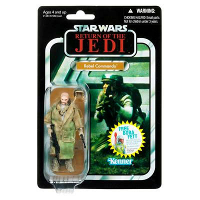 STAR WARS -  RETURN OF THE JEDI - REBEL COMMANDO (3.75