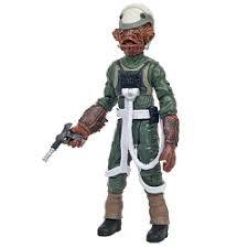 STAR WARS -  RETURN OF THE JEDI - REBEL PILOT (MON CALAMARI) FIGURINE (3.75