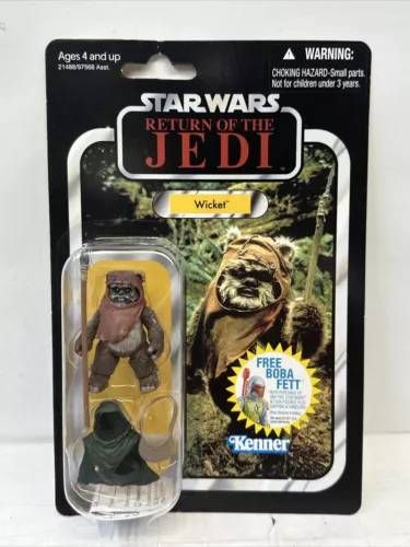 STAR WARS -  RETURN OF THE JEDI - WICKET FIGURINE (3.75