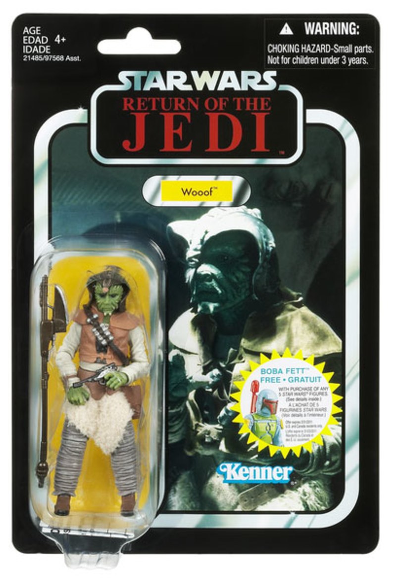 STAR WARS -  RETURN OF THE JEDI - WOOOF FIGURINE (3.75