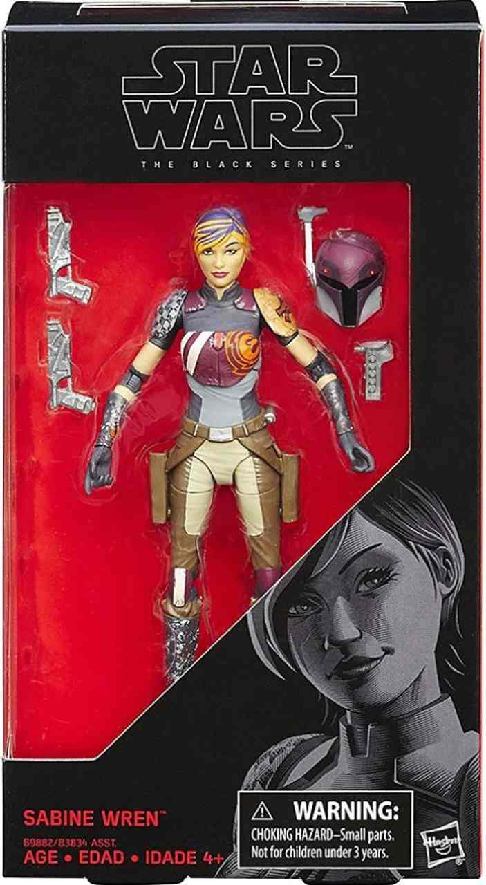 STAR WARS - SABINE WREN ACTION FIGURE (6 INCH) - THE BLACK SERIES