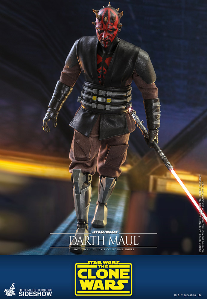 darth maul hot toys clone wars