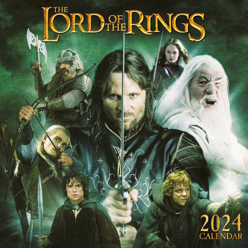THE LORD OF THE RINGS OFFICIAL 2024 CALENDAR